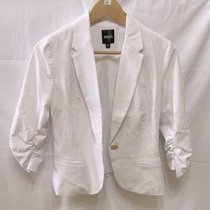 Xoxo white blazer